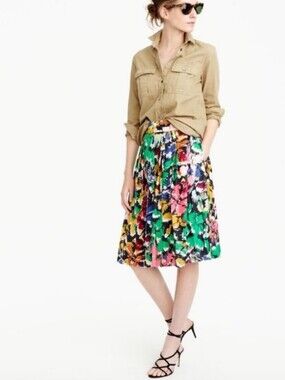 J CREW Tan Camp Shirt NWT